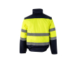 Werkjas in groot formaat van polyester 180 g/m² Velilla kleur geel