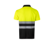 Werkpolo met korte mouwen, van polyester 160 g/m² Velilla kleur zwart