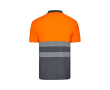 Extra grote werkpolo met korte mouwen 160 g/m² Velilla kleur oranje