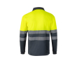 Werkpolo, fluorescerend, van polyester 160 g/m² Velilla kleur geel