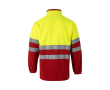 Softshell werkjas met reflecterende details 280 g/m² Velilla kleur rood