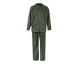 Tweedelig regenpak van gecoat polyester 225 g/m² Velilla kleur groen