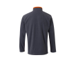 Unisex fleece werkjas van polyester 220 g/m² Velilla kleur oranje