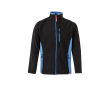 Fleece werkjas van polyester met zakken 220 g/m² Velilla kleur pastel blauw