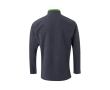 Unisex fleece werkjas van polyester 220 g/m² Velilla kleur groen