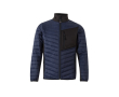 Gevoerde jas met elastische inzetstukken 265 g/m² Velilla kleur blauw