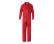 Werkoverall van katoen en polyester 200 g/m² Velilla kleur rood
