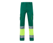 Werkbroek van katoen en polyester, zichtbaar 240 g/m² Velilla kleur groen