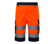 Werkbermuda met felle kleuren en reflecterend 210 g/m² Velilla kleur oranje