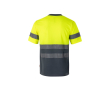 Werkshirt met reflecterende details 140 g/m² Velilla kleur grijs