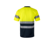 Extra groot werk-T-shirt met hoge zichtbaarheid 140 g/m² Velilla kleur geel
