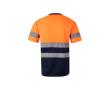Extra groot werk-T-shirt met hoge zichtbaarheid 140 g/m² Velilla kleur oranje