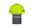 Werkshirt van piqué, katoen en polyester 150 g/m² Velilla kleur grijs