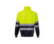 Werktrui van fleecestof, van polyester 300 g/m² Velilla kleur geel