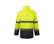 Extra grote reflecterende werkjas van polyester 190 g/m² Velilla kleur grijs