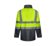 Werkjas 4-in-1 van extra groot polyester 180 g/m² Velilla kleur grijs