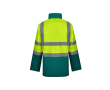 Werkjas 4-in-1 van extra groot polyester 180 g/m² Velilla kleur groen