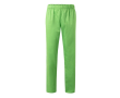 Unisex werkbroek van katoen en polyester, 190 g/m² Velilla kleur limoen groen