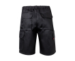 Keperstof bermuda broek met meerdere zakken, 200 g/m² Velilla kleur zwart