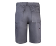 Keperstof bermuda broek met meerdere zakken, 200 g/m² Velilla kleur grijs