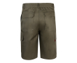 Keperstof bermuda broek met meerdere zakken, 200 g/m² Velilla kleur miliair groen