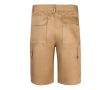 Keperstof bermuda broek met meerdere zakken, 200 g/m² Velilla kleur naturel