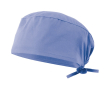 Medische muts van keperstof, van polyester en katoen 190 g/m² Velilla kleur pastel blauw