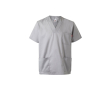Tuniek van keperstof, polyester en katoen 190 g/m² Velilla kleur lichtgrijs