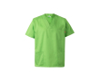 Tuniek van keperstof, polyester en katoen 190 g/m² Velilla kleur limoen groen