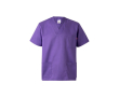 Tuniek van keperstof, polyester en katoen 190 g/m² Velilla kleur lila