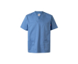 Tuniek van keperstof, polyester en katoen 190 g/m² Velilla kleur pastel blauw