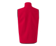 Softshell werkvest met fleecevoering, 280 g/m² Velilla kleur rood