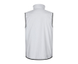 Softshell werkvest met fleecevoering, 280 g/m² Velilla kleur wit