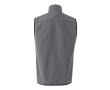 Softshell werkvest met fleecevoering, 280 g/m² Velilla kleur grijs