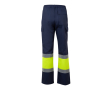 Unisex werkbroek van katoen en polyester 190 g/m² Velilla kleur geel