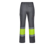 Unisex werkbroek van polyester en katoen 190 g/m² Velilla kleur grijs