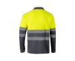 Piqué werkpolo van katoen en polyester 150 g/m² Velilla kleur grijs