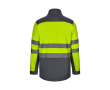 Extra grote softshell werkjas met fleecevoering 280 g/m² Velilla kleur grijs
