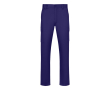 Unisex cargobroek van twill met elastische tailleband 190 g/m2 Velilla kleur koningsblauw