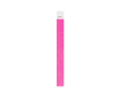 Waterbestendige Tyvek-armband, ideaal voor festivals kleur roze