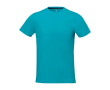 Heren T-shirt van katoen 160 g/m² - Elevate Life kleur pastel blauw