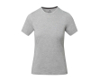 Dames T-shirt met korte mouwen van katoen 160 g/m² - Elevate Life kleur lichtgrijs gemarmerd
