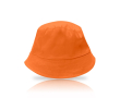 Katoenen muts, ideaal voor kinderen in verschillende kleuren, 155 g/m² kleur oranje