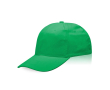 Katoenen pet met metalen gespsluiting 255 g/m² kleur groen