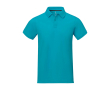 Polo met korte mouwen van katoen in piqué 200 g/m² Elevate Life kleur pastel blauw