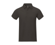 Polo met korte mouwen van katoen in piqué 200 g/m² Elevate Life kleur antraciet