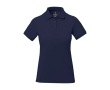 Dames polo met korte mouwen in piquéstof 200 g/m² - Elevate Life kleur marineblauw