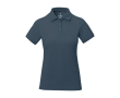 Dames polo met korte mouwen in piquéstof 200 g/m² - Elevate Life kleur cyaan blauw