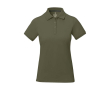 Dames polo met korte mouwen in piquéstof 200 g/m² - Elevate Life kleur olijfgroen