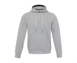 Unisex hoodie in gebreide stof met capuchon 300 g/m² Elevate Life kleur gemarmerd grijs